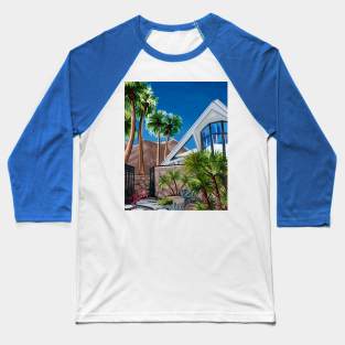 Mid Century Modern - Palm Springs Baseball T-Shirt